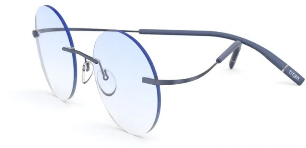 Silhouette TMA - The Icon II Demo Rimless 5541 Eyeglasses - view 14